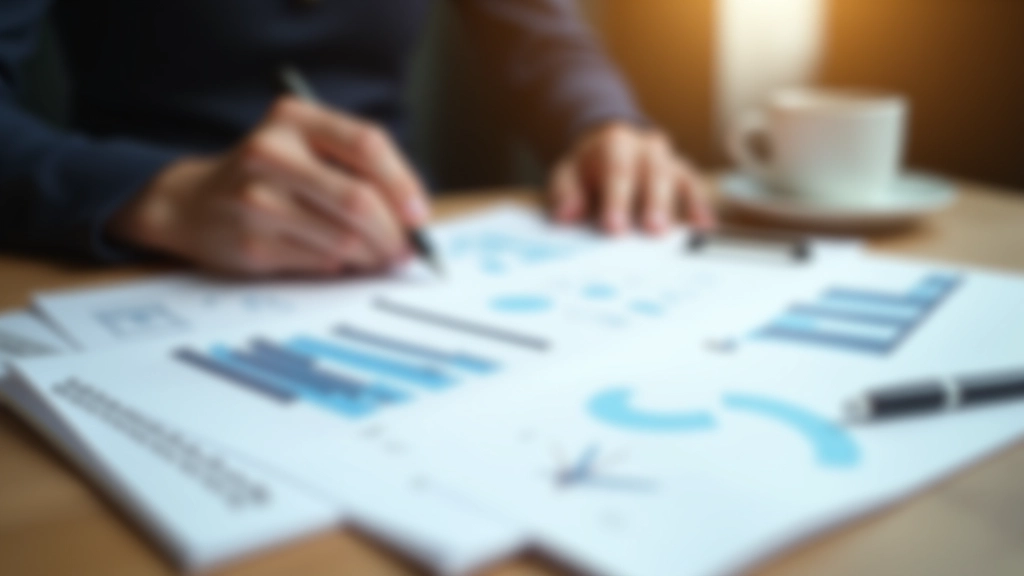 Tableau avec graphique montrant l'évolution des rendements et des placements immobiliers