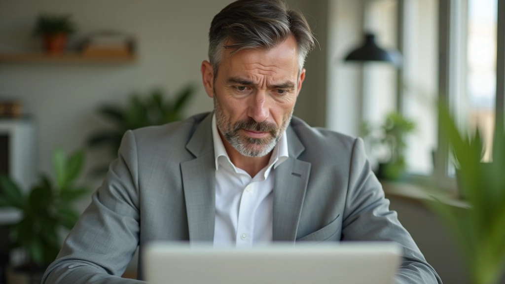 Homme consultant un écran affichant des données d'investissement et des plateformes de trading de SCPI