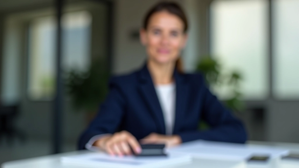 Personne consultant des documents d'investissement immobilier indirect et feuilles de calcul fiscales